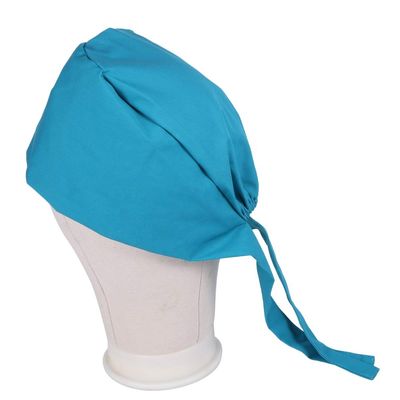 Unisex Stretch Disposable Scrub Caps , Nursing Bouffant Scrub Hat