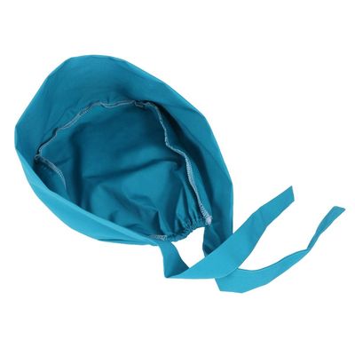 Hospital Disposable Scrub Caps , Cotton Polyester Doctors Surgical Hats