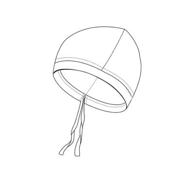 Hospital Disposable Scrub Caps , Cotton Polyester Doctors Surgical Hats