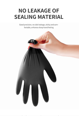 Latex Free Disposable Nitrile Cleaning Gloves No Sterile For Aquaculture