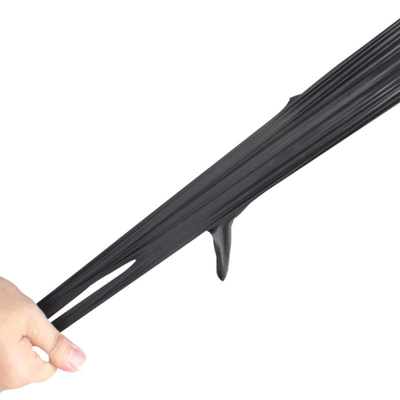 Black Latex Free NBR Waterproof Nitrile Gloves Viral Resistance