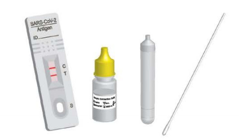 Ag Rapid Saliva Tes Device COVID 19 Antigen Test LgG Home Use Easy Operating