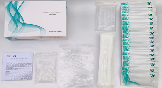 Ag Rapid Saliva Tes Device COVID 19 Antigen Test LgG Home Use Easy Operating
